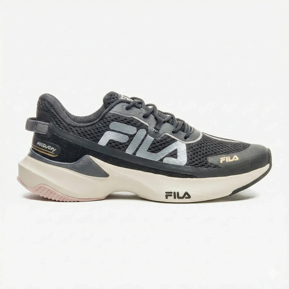 tenis-fila-recovery-51j728x-unissex-preto-dourado-lateral-00