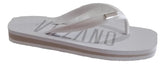 Chinelo Dedo Vizzano 6554100 - Feminino Branco/branco/cinza/prata tamanho 33 - Lojas Calçadão Calçado Original