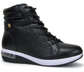 Bota Coturno Modare 7320265 - Feminino Preto tamanho 35 - Lojas Calçadão Calçado Original