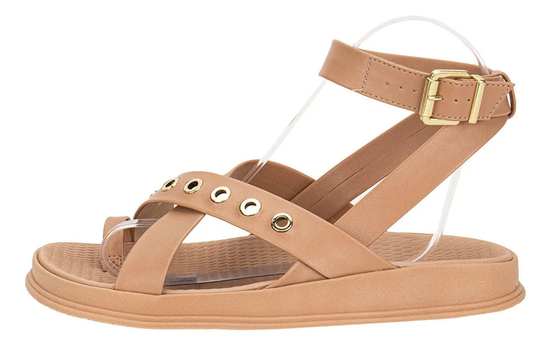 SANDALIA FLATS MOLECA 5556104 - Feminino
