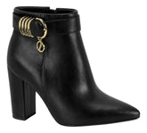 Bota Cano Curto Vizzano 3105105 - Feminino Preto tamanho 34 - Lojas Calçadão Calçado Original