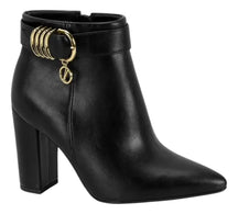 Bota Cano Curto Vizzano 3105105 - Feminino Preto tamanho 34 - Lojas Calçadão Calçado Original