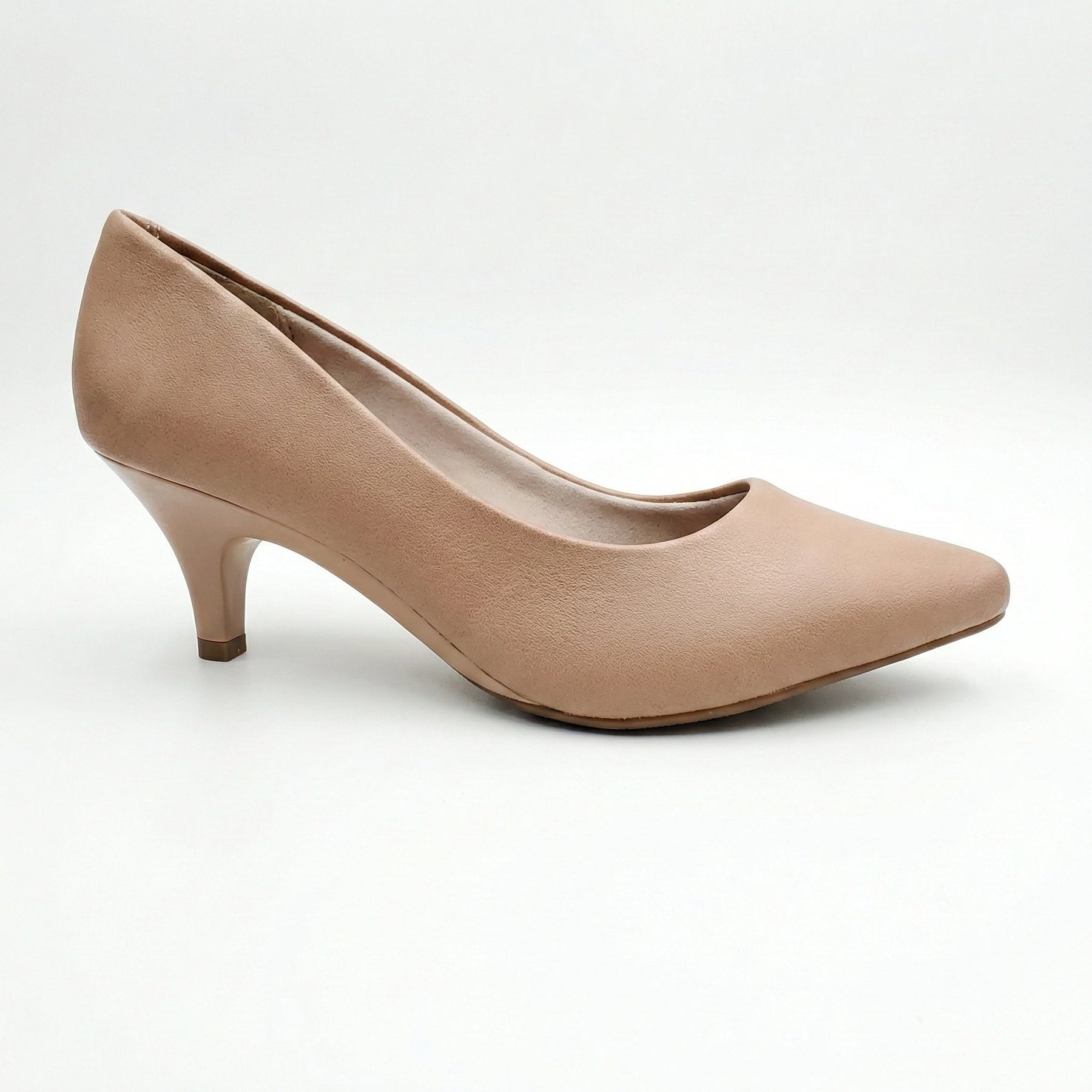 Scarpin Beira Rio Feminino 40761350 Nude Salto Médio Clássico
