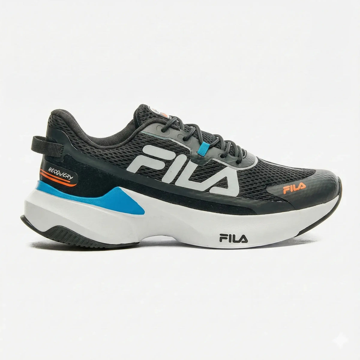 tenis-fila-masculino-preto-azul-corrida-recovery-001